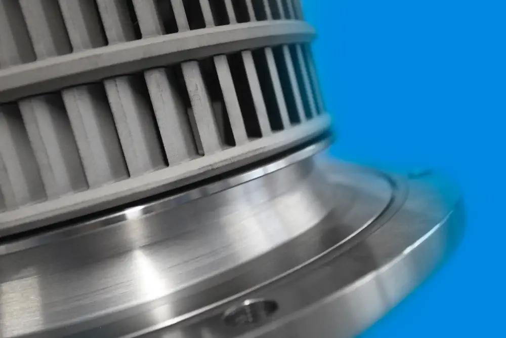 Bildausschnitt der Rotor-Motor-Einheit von Jetmill GmbH